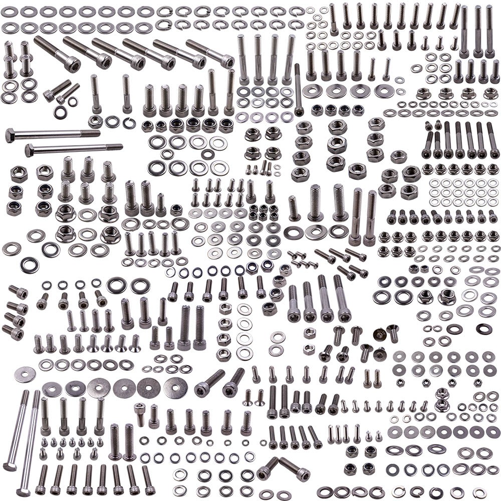 Kit de vis en acier inoxydable pour Yamaha YFZ350 Banshee, visserie premium anticorrosion