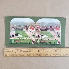 1904 St. Louis World's Fair Bird's Eye View Stereoview by T.W. Ingersoll
