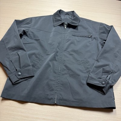 Whispering Smith London Men's Polyurethane Rain Jacket L Harrington Vintage Y2K