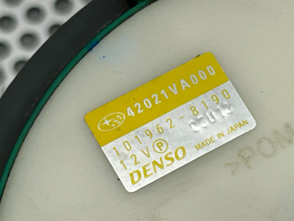 Módulo de unidad de envío de bomba de combustible Subaru WRX STI 2015-2021 OEM Denso especificaciones de EE. UU. LHD Foto 4 de 4