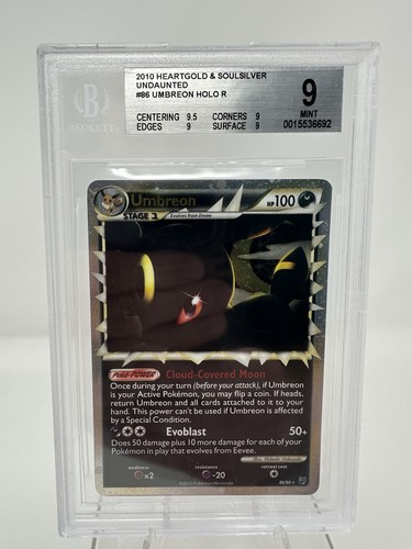 Umbreon graded BGS 9 for sale on eBay