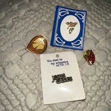 Lot Of Catholic Vintage Pins