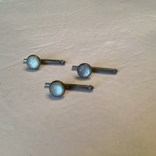 VINTAGE MOTHER OF PEARL / ABALONE TUXEDO SHIRT STUDS  Set Of 3