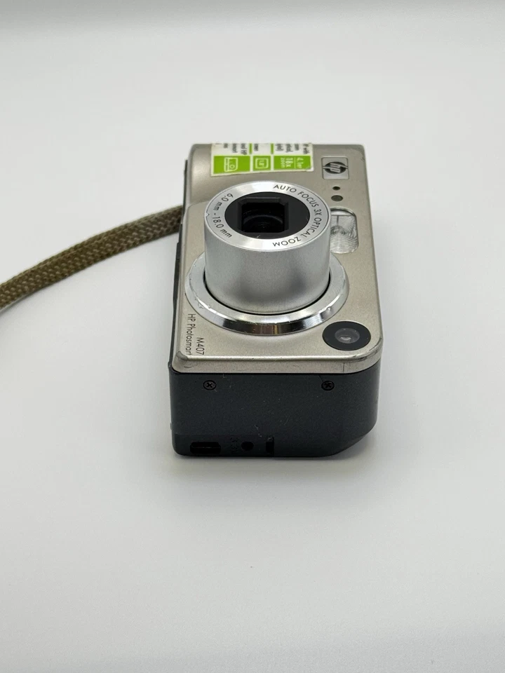 Câmera Digital HP PhotoSmart M407 4.1MP Zoom 18x - Imagem 3 de 4