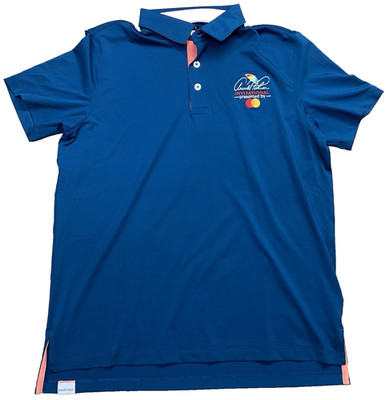 Puma Youth L Large Teal Arnold Palmer Invitational Brigade MATTR Polo Girls Golf