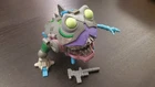 Vintage 1986 Hasbro Transformers G1 Sharkticon Gnaw Figure & Weapon - Incomplete