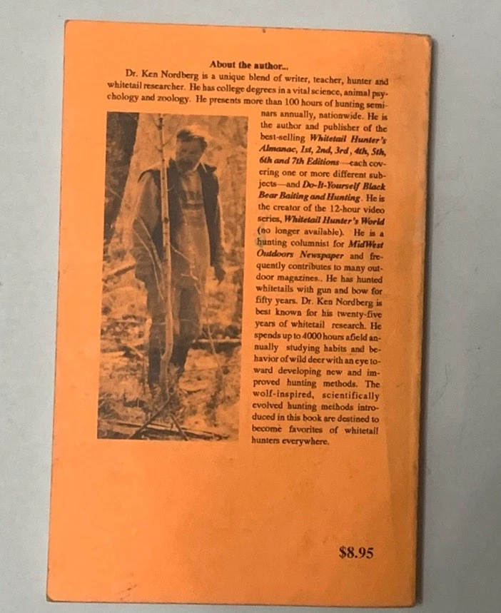 Dr. Ken Nordberg The WhiteTail Hunter's Almanac 7th Edition Book Vintage - Image 4 of 4