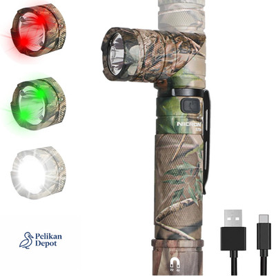 LED Taschenlampe NICRON B70P 2000 Lumen 90 Grad