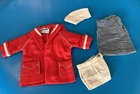 Vintage 1960s Barbie RESORT SET #963 Top Jacket Shorts Hat