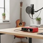 Scarlett Solo 3rd Gen USB Audio Interface for Guitar Vocal Podcast Studio