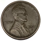1921-S Lincoln Wheat Cent Penny VG Very Good | Better Date | Actual Coin - 2259