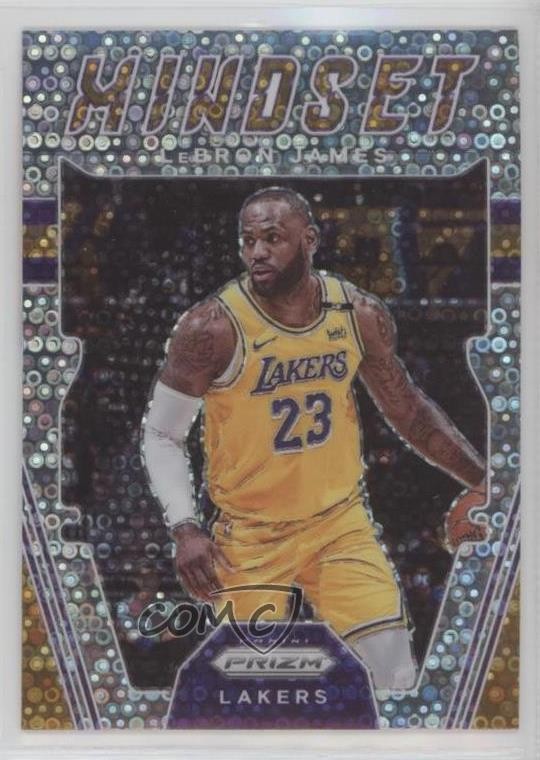 2021-22 Panini Prizm Mindset Fast Break Prizm LeBron James #3 3m8