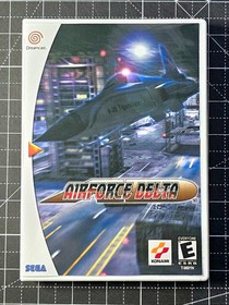 Dreamcast Airforce Delta Your Choice of Custom Case - NO Game or Manual