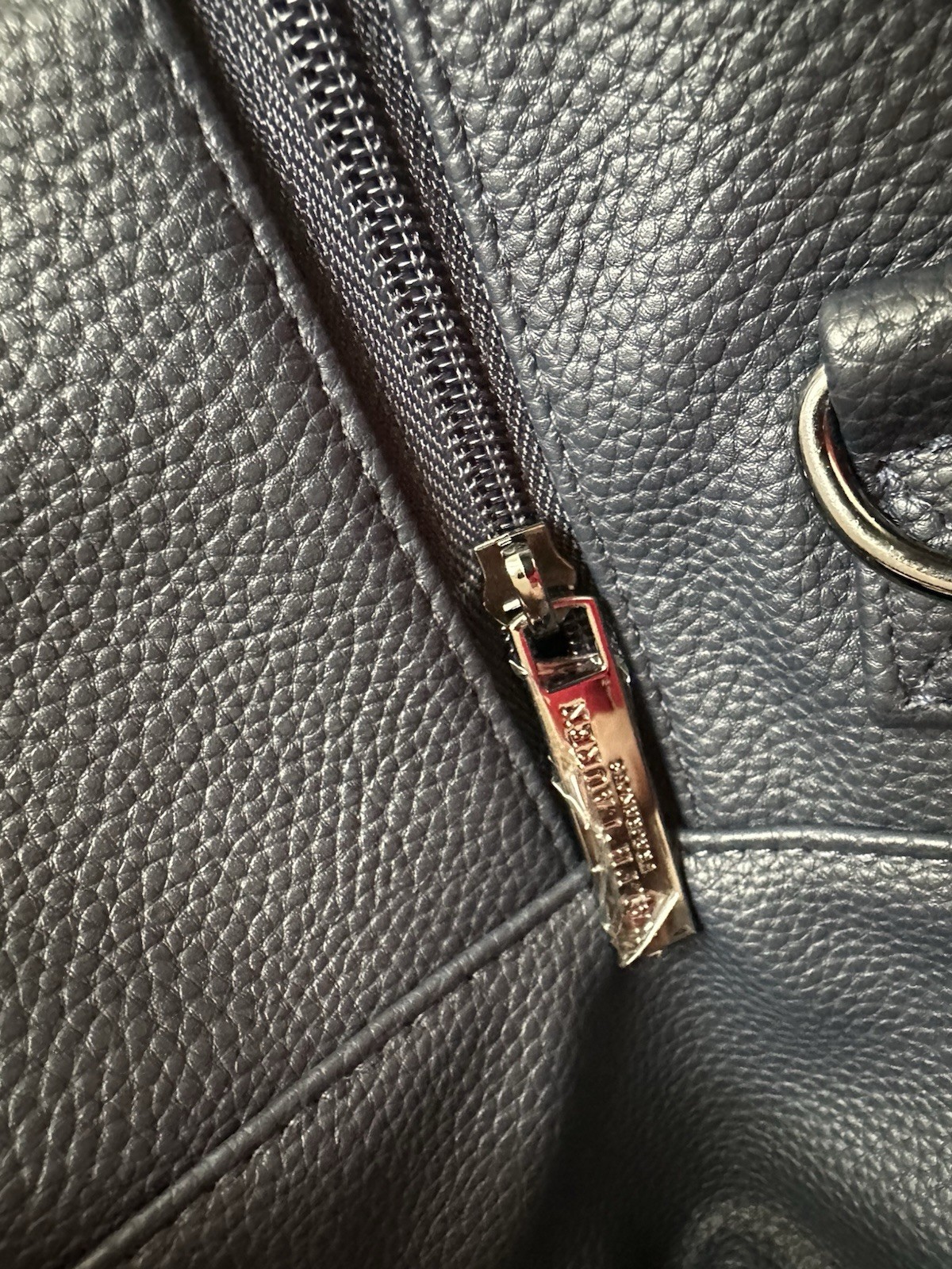 PONY Borsa a tracolla RALPH LAUREN Fragrances blu navy scuro borsone ecopelle weekend