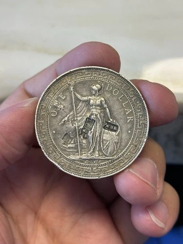 1899 Hong Kong Trade Dollar — photo from the most recent tracked eBay sale