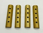 Harley Evo big twin Pushrod tube brass clips keepers chopper bobber cafe diy005