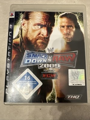 WWE Smackdown vs Raw 2009 - PlayStation 3 mit Anleitung OVP PS3