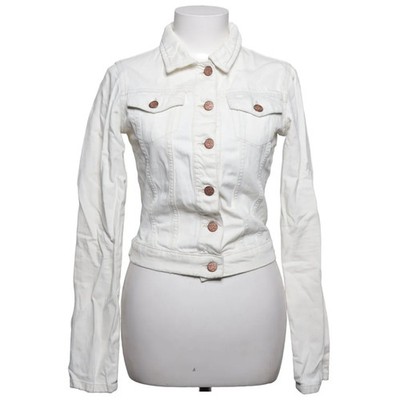 Never Denim, Jeansjacke, Damen, Größe: S, WL DEAN JACKET, Weiß, Baumwolle #h8w