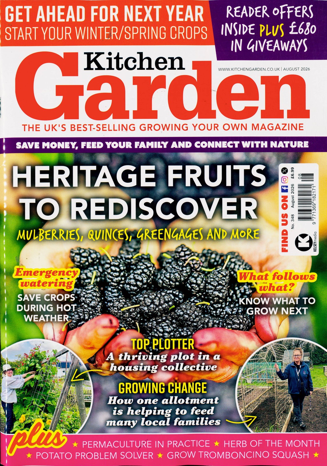 KITCHEN GARDEN MAGAZINE AUG 26