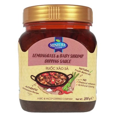 Minh Ha Lemongrass & Baby Shrimp Dipping Sauce 200g Ruoc Xao Sa