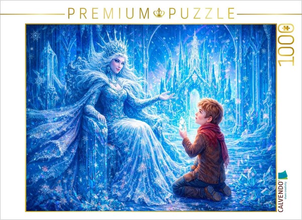 Calvendo Puzzle Die SchneeköNigin | 1000 Teile Lege-GrößE 64 × 48 Cm Foto-Puzzle-image