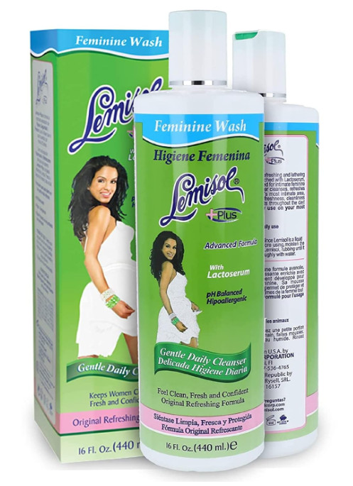 Lemisol Plus Feminine Wash 16 oz (Pack of 4) Original 16 Fl Oz (Pack of 4)
