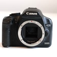 Canon EOS 500D 15.1MP Digital SLR Camera Body, UK Seller, Warranty!