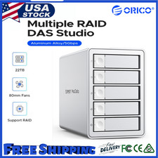 ORICO 5Bay RAID External Hard Drive Enclosure for 2.5/3.5 Inch SATA HDD SSD