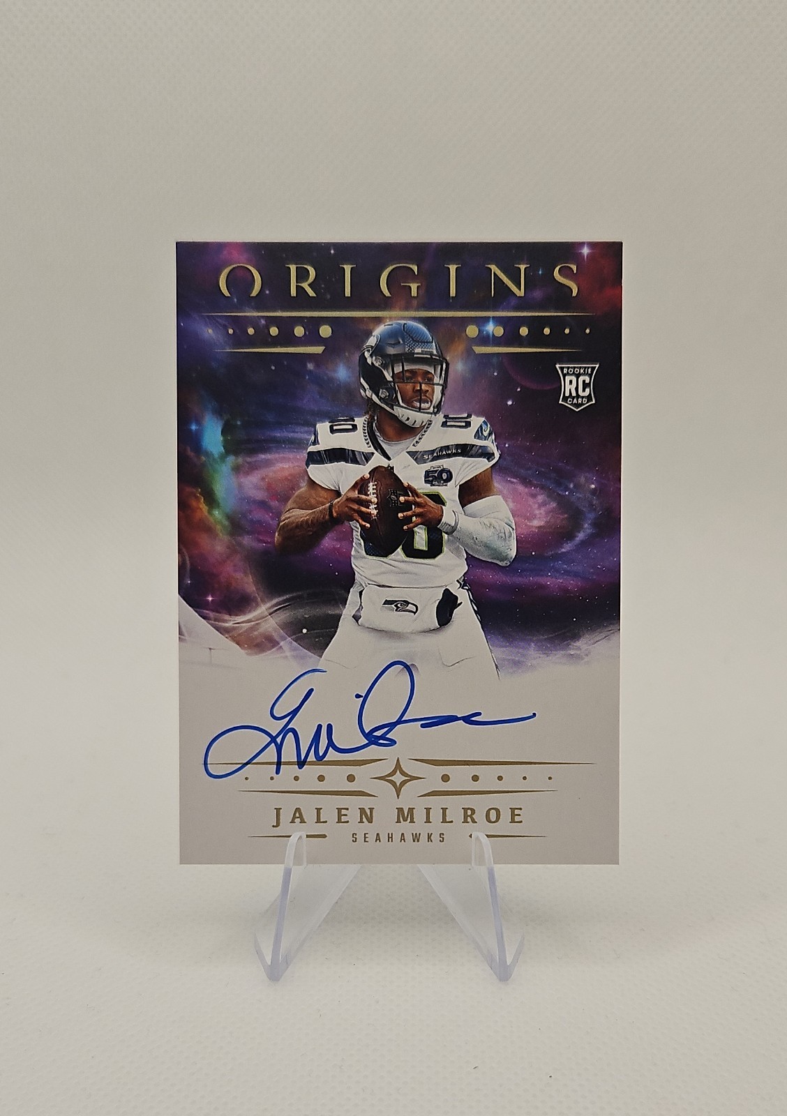 2025 Panini Origins - Rookie Autographs Jalen Milroe #RA-JMI (AU, RC)