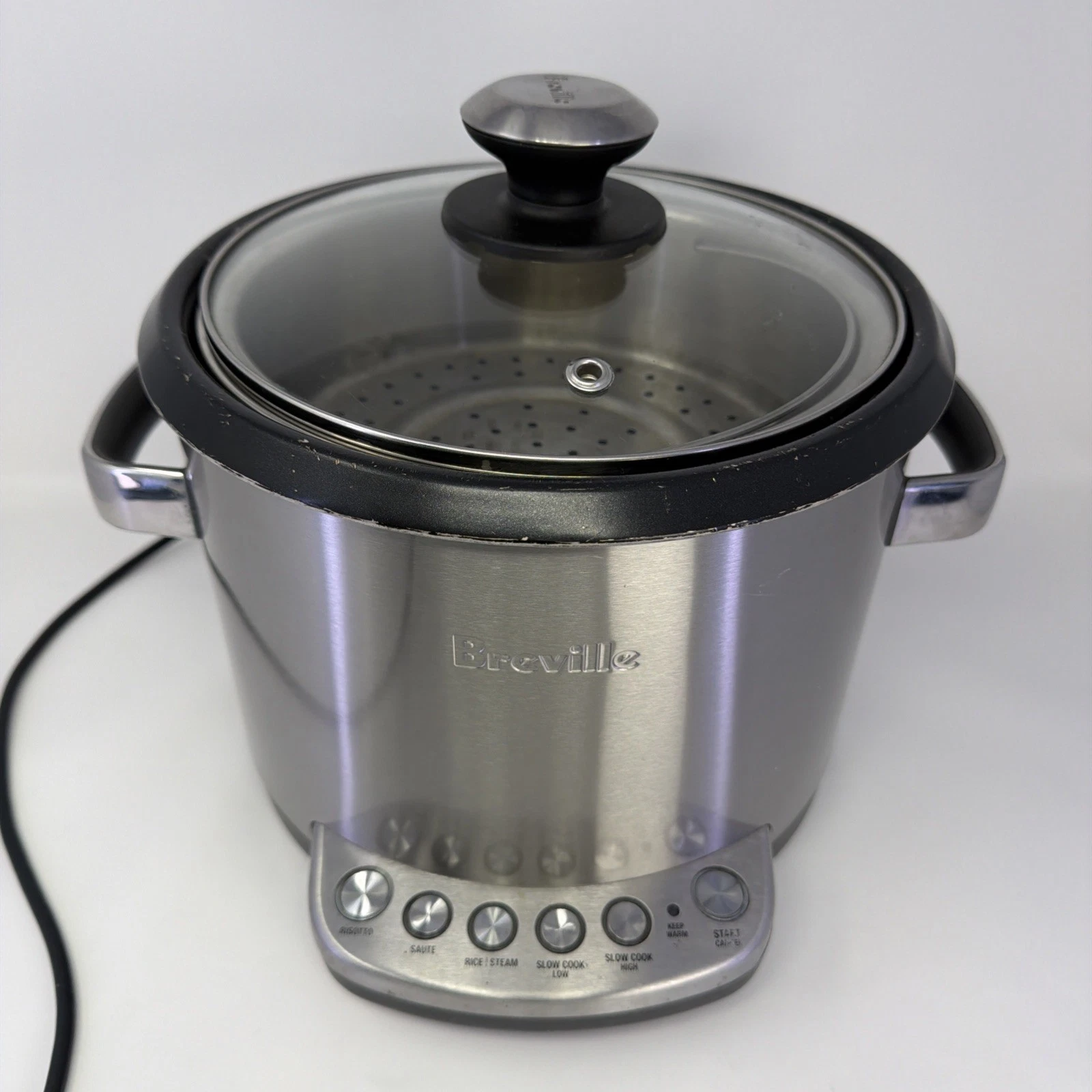Breville Risotto & Rice Cooker Plus BRC600XL Sautéing Slow Steamer Sauté Steam