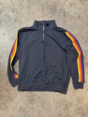 Aldi Store Jacket Quarter Zip Pullover Simple Colorful