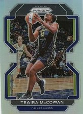 2022 Panini Prizm WNBA Prizms Silver #46 Teaira McCowan Card