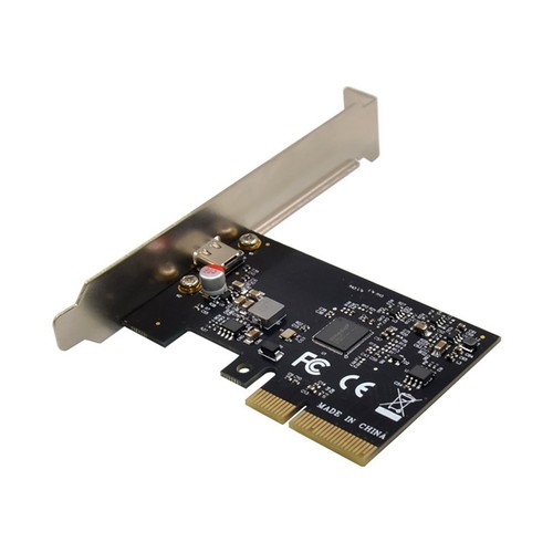 Carte D'Extension USB3.2 PCI-E Carte D'Extension USB 3.0 PCIe X4 20 Gbit/S 7116 - Photo 2/6