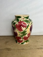 Vintage Wade Harvest Ware Hand Painted Large Rounded Vase