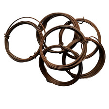 20 coils rolls 14 gauge Primitive Rusty Wire Tin 300 Feet Total Holiday Crafts