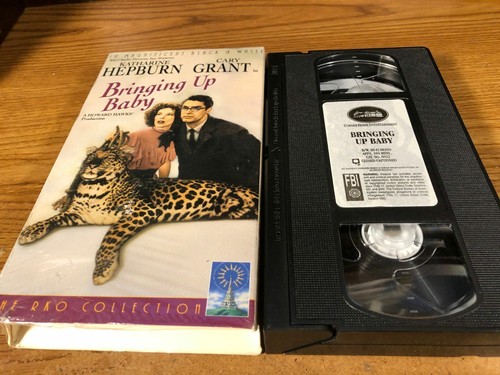 Bringing Up Baby VHS VCR Video Tape Used Movie Katharine Hepburn Cary Grant - Picture 6 of 6