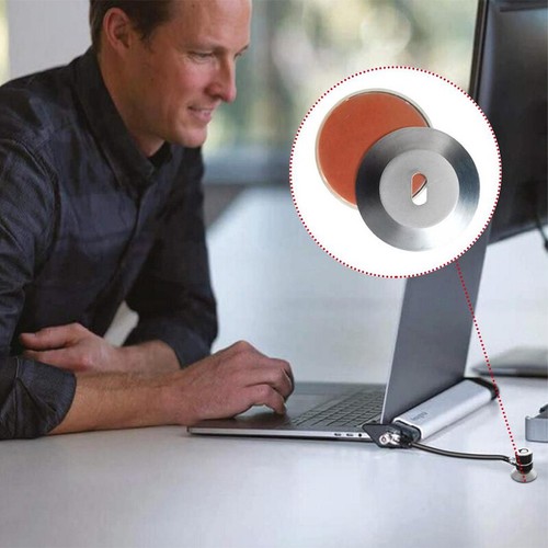 Protection Anti Theft Lock Base Slot Plate Cable Security Computer Lock ...