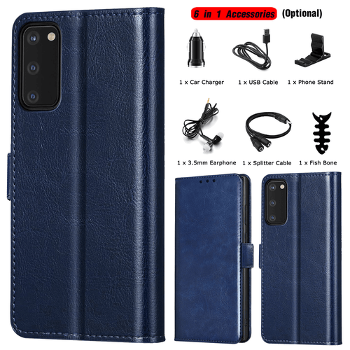 Custodia ultra flip folio per Samsung Galaxy S21 cover telefono in pelle/accessori - Foto 13 di 24