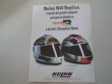 advertising Pubblicità 1993 CASCO HELMET NOLAN N44 N 44 REPLICA