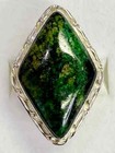 HSN Jay King Sterling Silver Courtland Plume Stone Ring Size 5 — photo 2