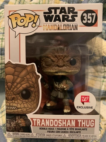 Funko Pop # 357 Trandoshan Thug Mandalorian Walgreens Exclusive Good Box