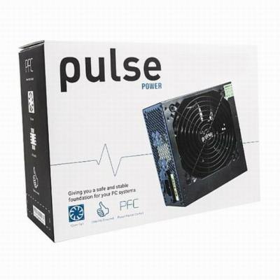 750W PSU ATX 12V Active PFC 6x SATA PCIe Silent Fan 4 PIN Molex Floppy Black