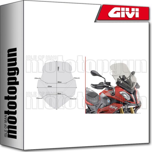 Givi D5119S Specific wind screen smoked BMW S 1000 XR 2015 2016 2017 2018