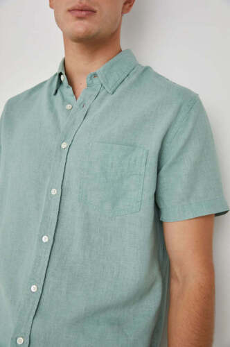 Rails Paros Linen Viscose Blend SS Shirt - Picture 8 of 14