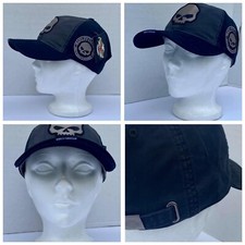 Harley-Davidson cap hat road king glide sportster willie g skull motorcycle