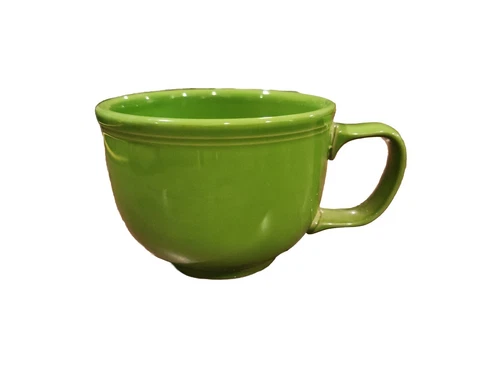 Fiesta JUMBO Soup Chili Mug Big CUP Meadow Green Bright 18oz 3.5x4.5" Bowl