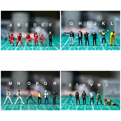Miniature Figure Sale Discount OCT #8 H0 Scale 1/87 not Preiser