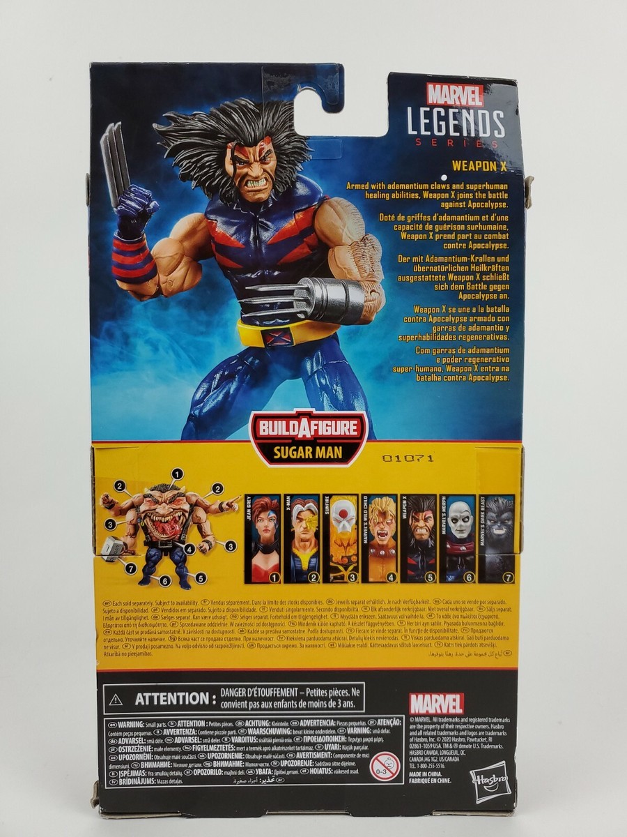 Marvel Legends X-Men Weapon X 【新品未開封】 Marvel Legends Series Wolverine (Weapon X) - Exclusive