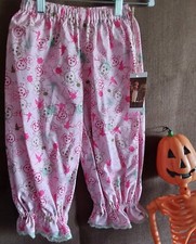 Pixie B eu Vintage Halloween Kids Bloomers In 100 Cotton In a Pink Halloween...