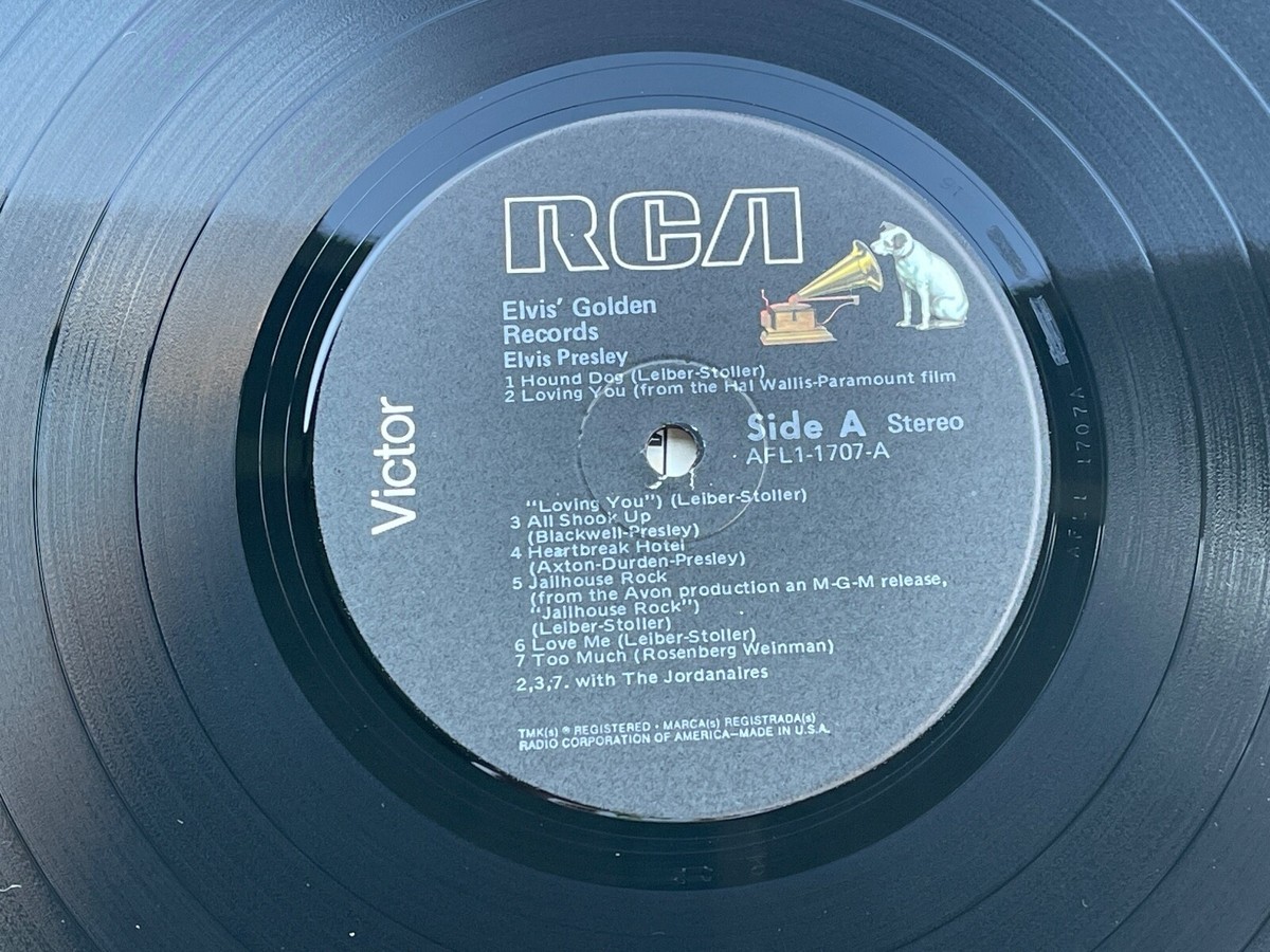 Elvis Presley ‎– Elvis' Golden Records 1971 RCA Victor LSP-1707(e